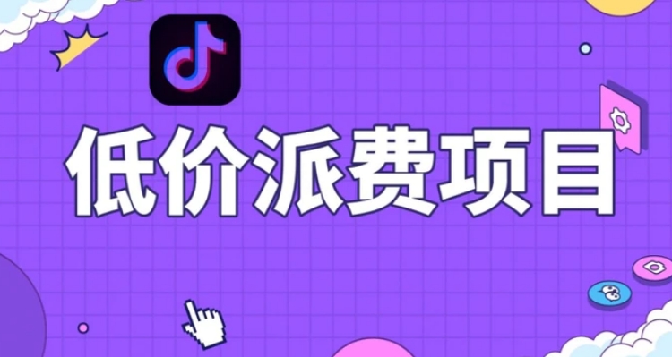 抖音低价派单项目，0门槛，日入1000+很轻松，小白可操作【揭秘】-柚子资源网