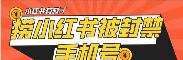 【首发解封】小红书被封号禁言账号手机换绑-柚子资源网