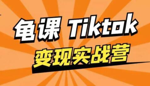 龟课-TikTok变现实战训练营 第1期 多种变现模式，轻松赚美刀-柚子资源网