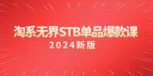 （9207期）淘系无界STB单品爆款课（2024）付费带动免费的核心逻辑，万相台无界关…-柚子资源网