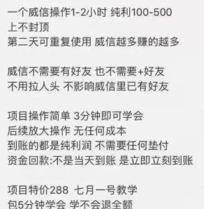 最近爆火的售价288项目-柚子资源网