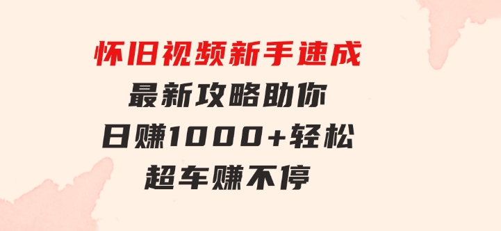 日入3000+骚气导航，多渠道矩阵玩法，实操教程-柚子资源网